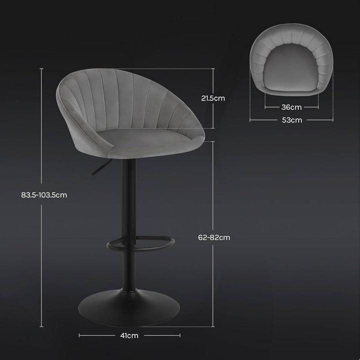 Produktbild Woltu Barhocker drehbar