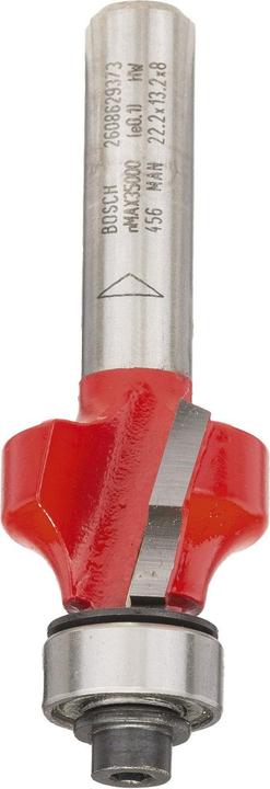 Image du produit Bosch Professional Zubehör Fraise à arrondir Expert for Wood, 8 mm, D 22,2 mm, R1 4,75 mm, L 13,2 mm, G 55 mm