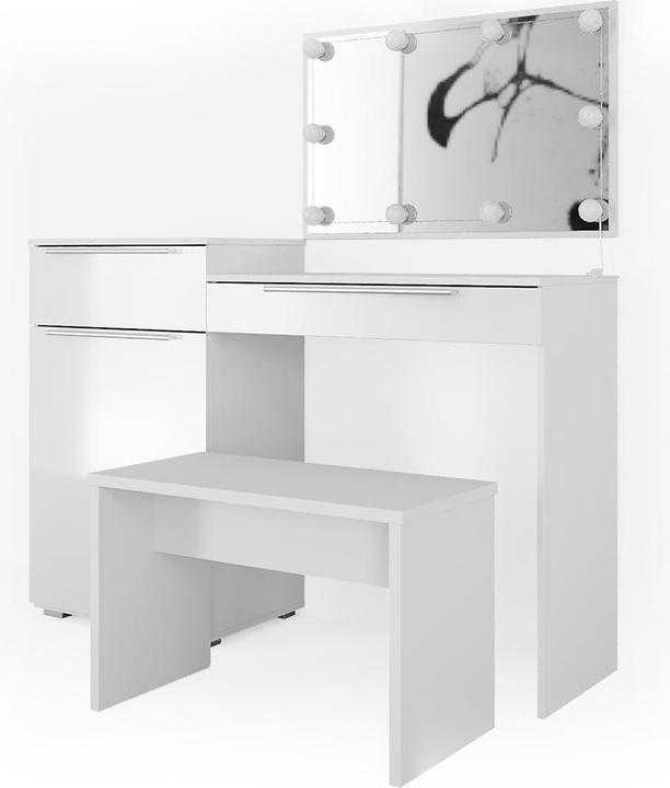 Image du produit Vicco Lilli avec éclairage LED et banc (135 x 39 x 90 cm)