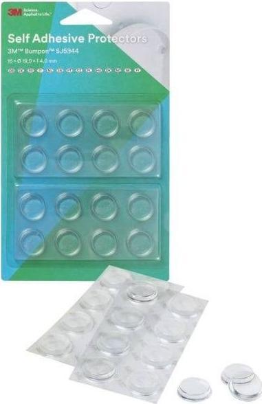Actual product image 3M Device foot self-adhesive (Felt gliders, 6 Piece)