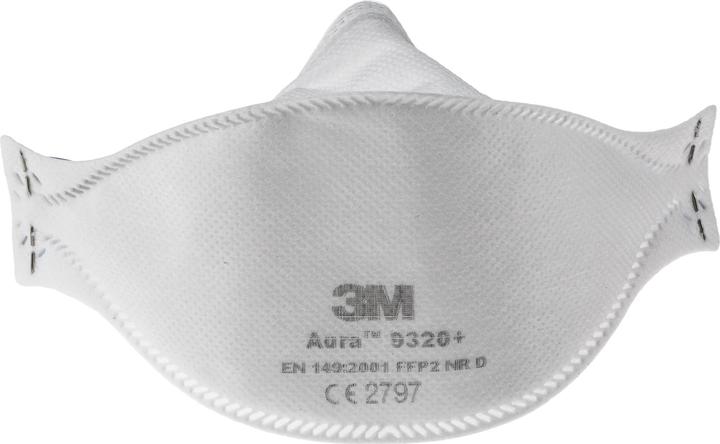 Actual product image 3M Fine dust mask without valve FFP (FFP2 D, 20 x)