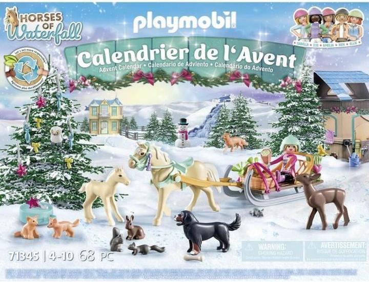 Produktbild Playmobil Pferde: Weihnachtliche Schlittenfahrt