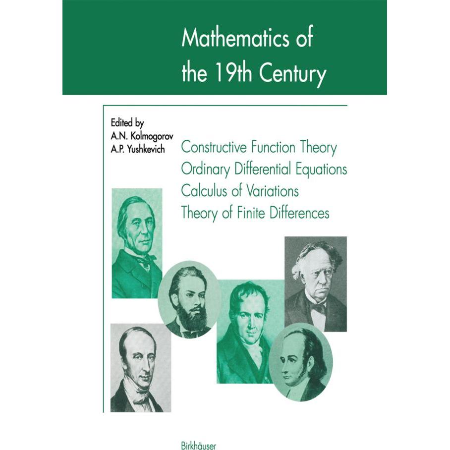 Mathematics of the 19th Century, Fachbücher