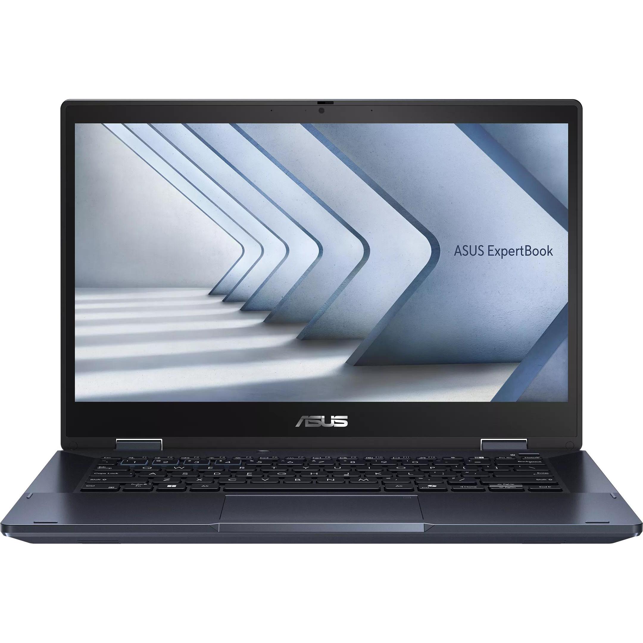 ASUS ExpertBook B3 Flip (14", Intel Core i3-1215U, 8 GB, 256 GB, DE), Notebook, Schwarz