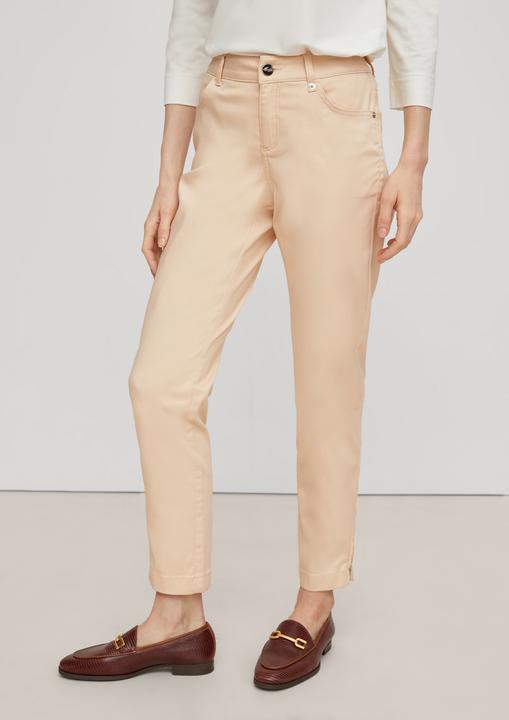 Produktbild Comma Slim: 7/8-Hose mit Zippdetails (36)
