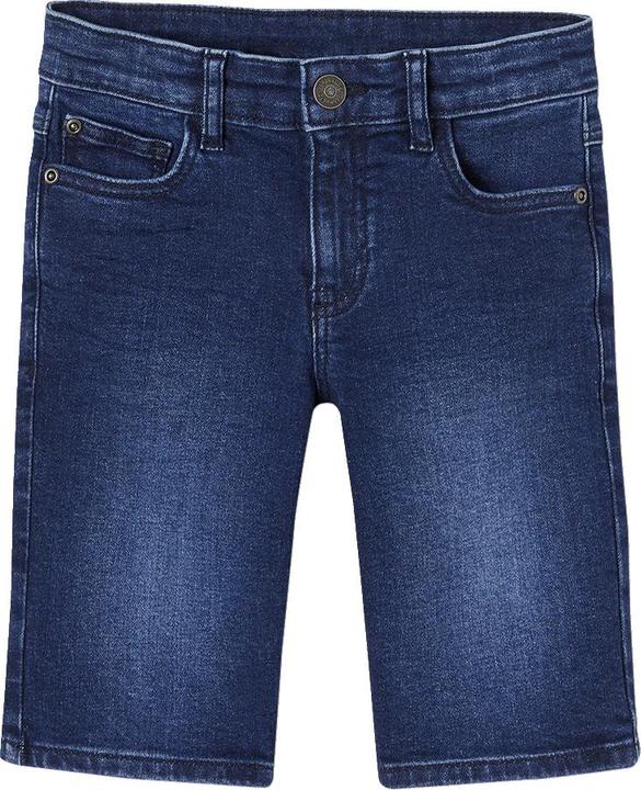Image du produit Vertbaudet Jungen Jeansshorts BASIC OEKO-TEX®, Bundweite verstellbar (98)