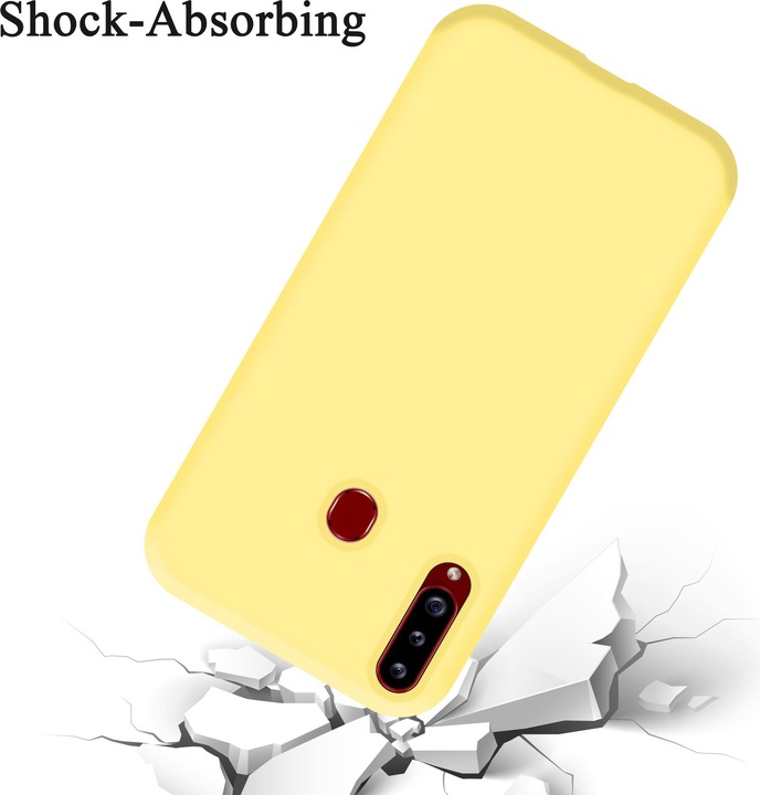 Produktbild Cadorabo TPU Liquid Silicone Case Cover (Samsung Galaxy A20s)