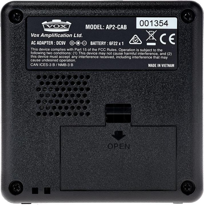 Actual product image Vox amPlug 2 Cabinet (Guitar, 2 W)