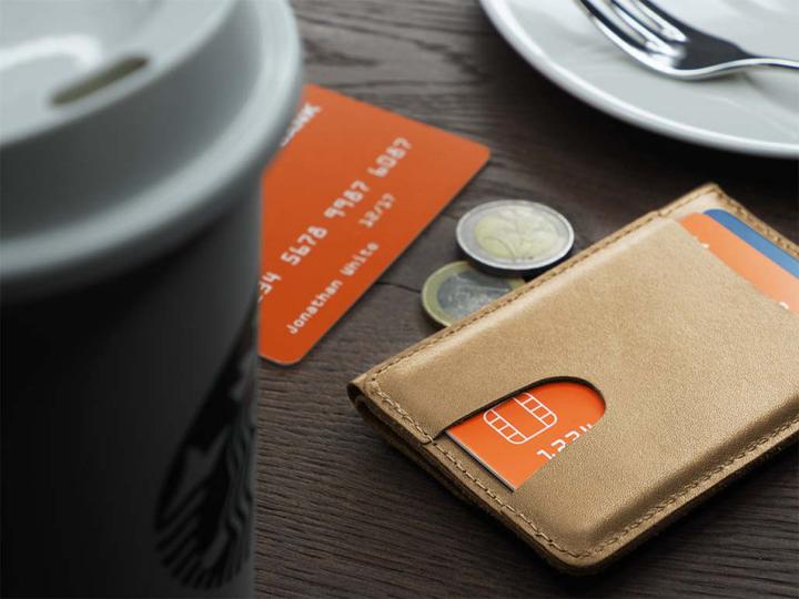 Actual product image Pularys Wallet RETRO credit card holder