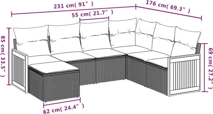Produktbild vidaXL Aubrielle