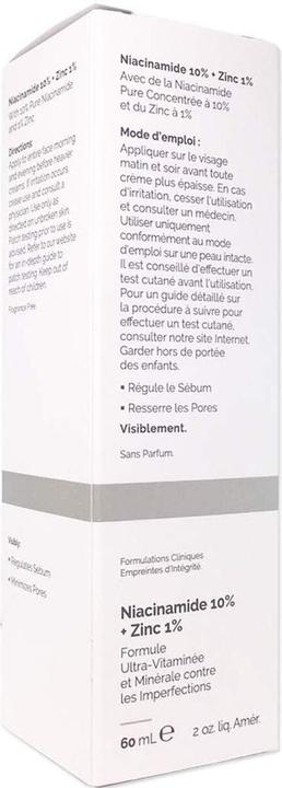 Actual product image The Ordinary Niacinamide 10% Zinc 1% (60 ml)