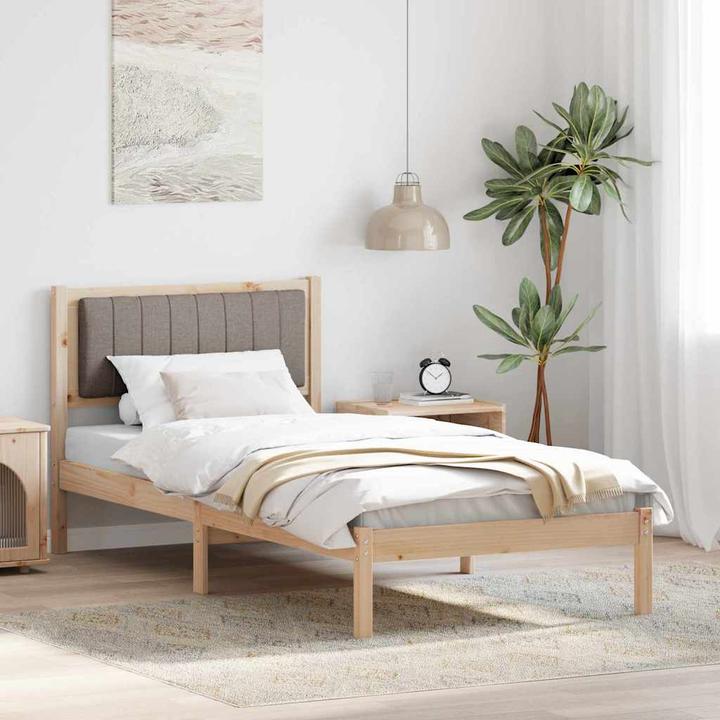 Image du produit vidaXL Holz-Bettgestell (90 x 190 cm)