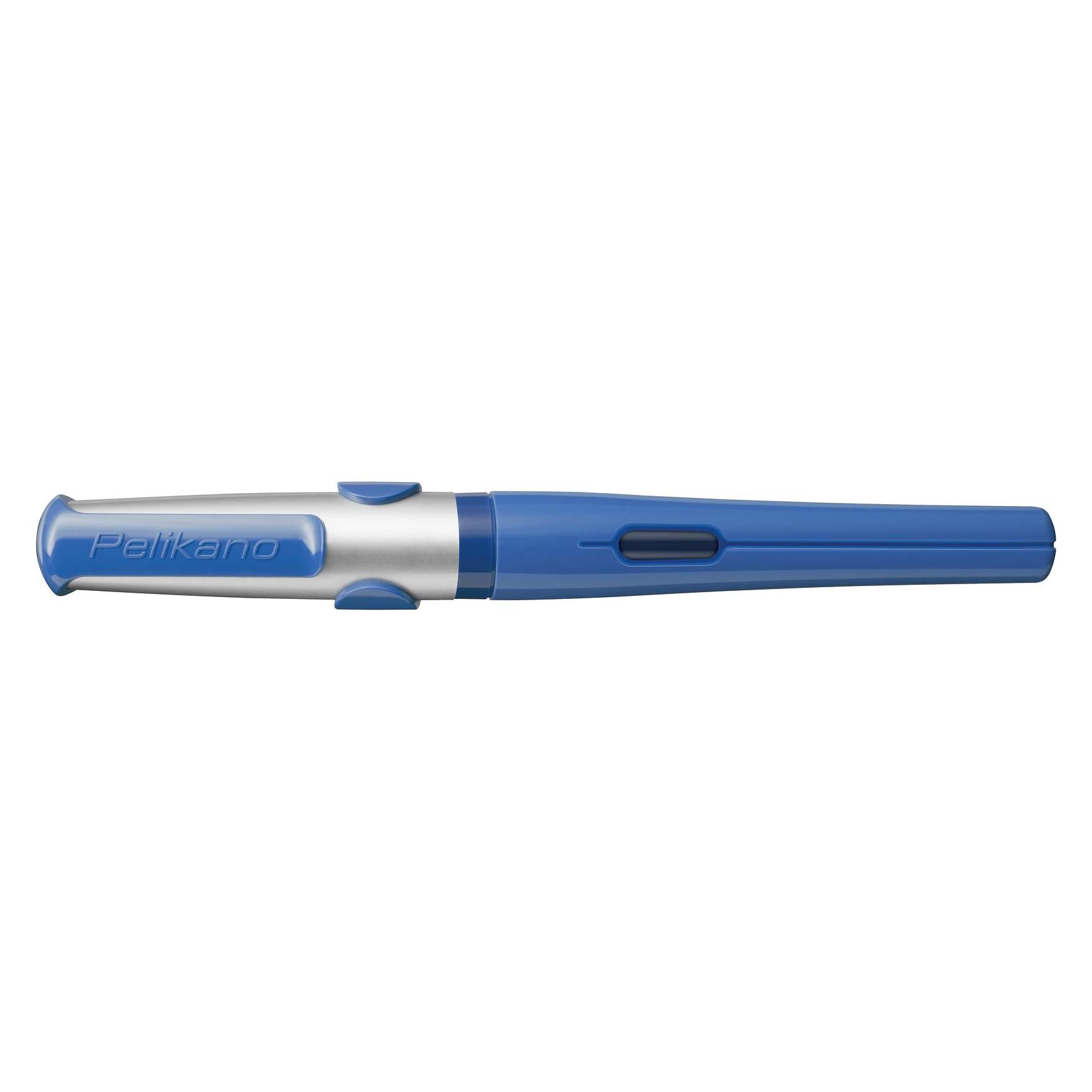 Penna Stilografica Per Destrorsi, Spessore Pennino M, Blu, 1