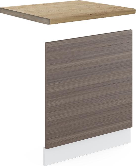 Gold power oak, Noble grey, White