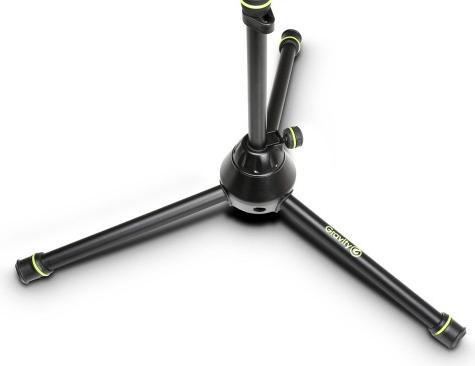 Produktbild Gravity MS 4222 B - Mikrofonständer Kurz mit Dreibein-Klappfuss und 2-Punkt Ausziehgalgen, Schwarz