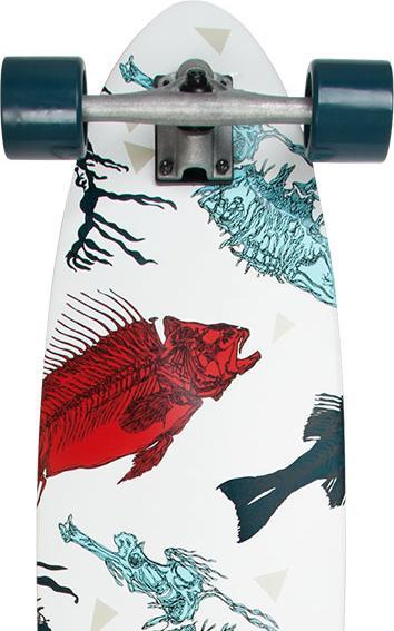 Actual product image Area Longboard Fish and Horse (45.90")