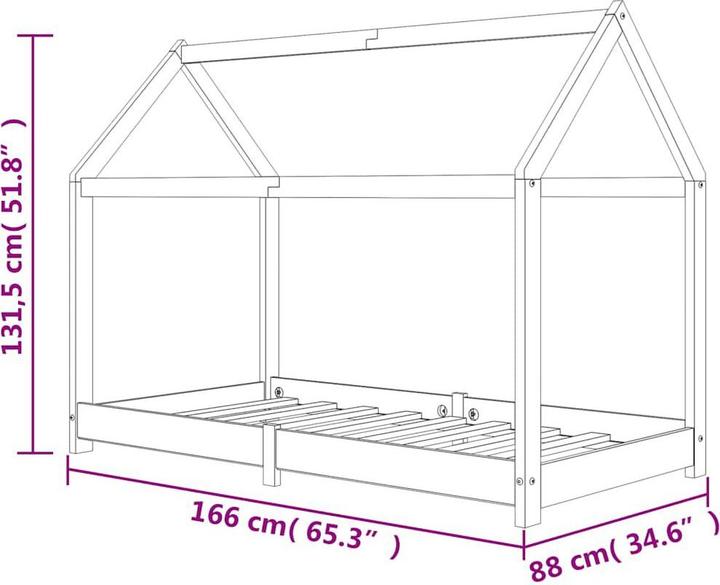 Produktbild vidaXL Pepca (80 x 160 cm)