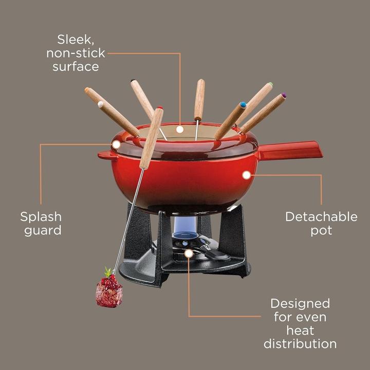 Actual product image Spring Fondue Garnitur (Cheese fondue)