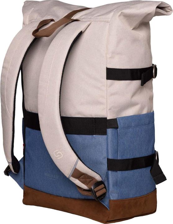 Produktbild Walker Schulrucksack Roll up two popcorn/azure (23 l)