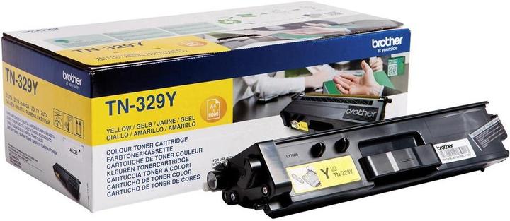 Actual product image Brother Tn-329ytwin (Y)