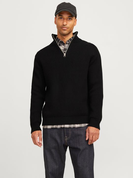 Produktbild Jack & Jones RDD Einfarbig Strickpullover mit Rundhals Strickpullover mit Rundhals (S)