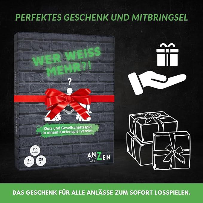 Produktbild Anzen Spiele WER WEISS MEHR?! (d) (Deutsch, 2 - 12 Spieler)