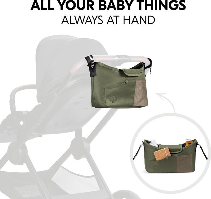 Actual product image Hauck Pushchair Bag Olive