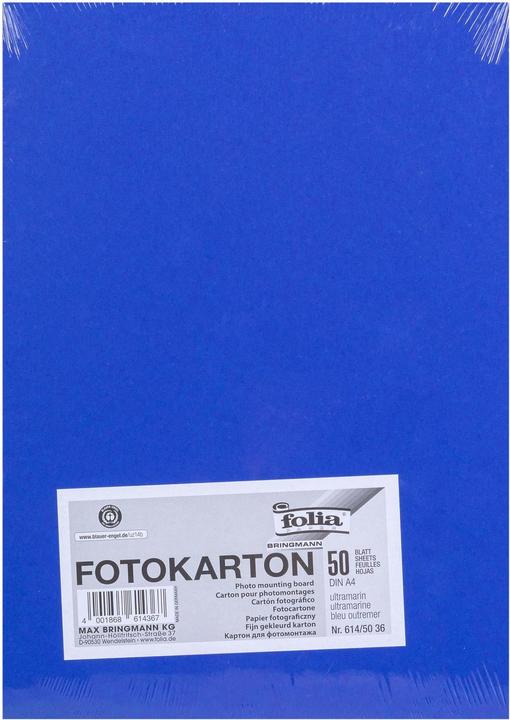 Produktbild Folia Fotokarton farbig Format A4 (300 g/m², 1x)