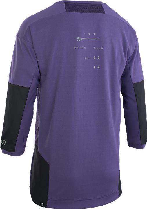 Actual product image ION Bike Jersey Scrub Amp LS 3/4 BAT men - dark-purple (M)