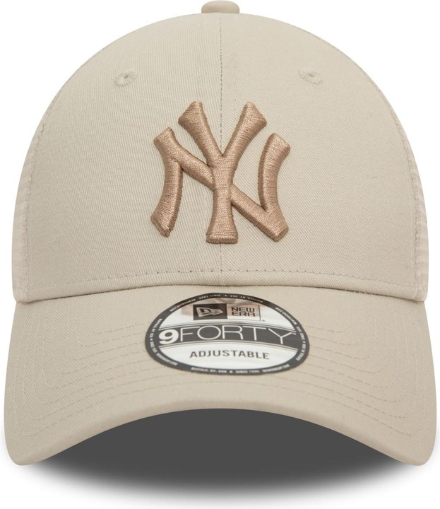 Produktbild New Era 9Forty Mesh Trucker Cap - New York Yankees Stone (One Size)