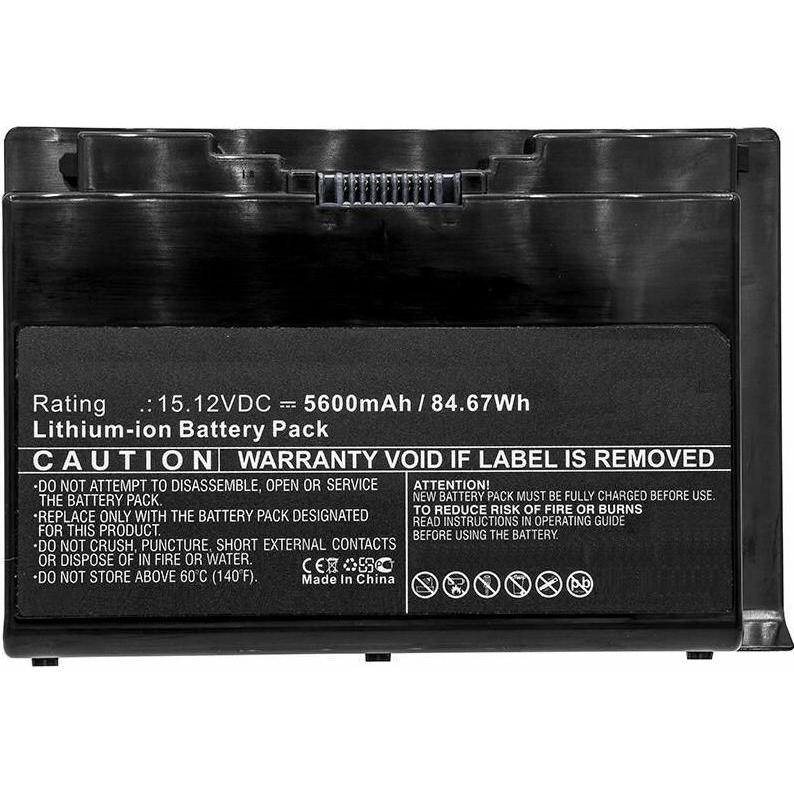 Thumbnail - CoreParts Laptop Battery for Clevo (5600 mAh), Notebook Akku, Schwarz