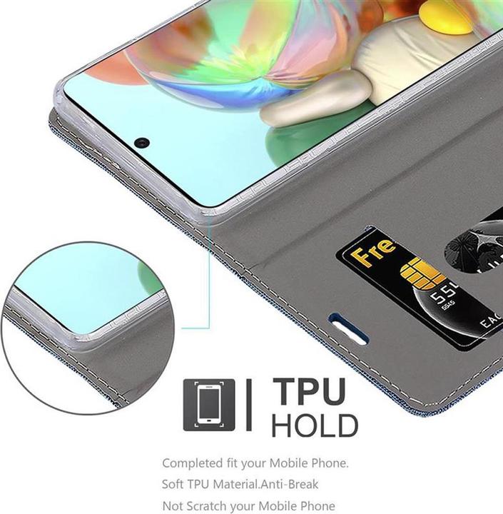 Image du produit Cadorabo Couverture look jeans Book (Samsung Galaxy A71 5G)