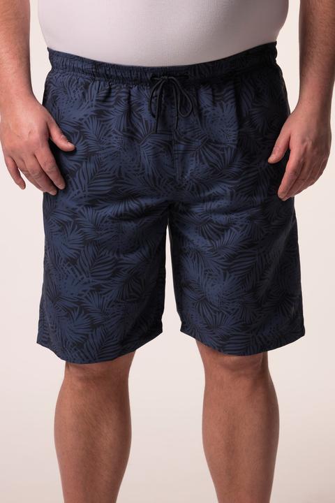 Actual product image Men+ Badeshorts, Bauchfit, Alloverprint, Elastikbund (XXL)