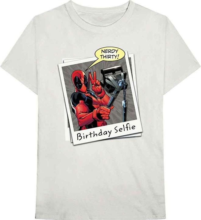 Marvel Deadpool Birthday Selfie