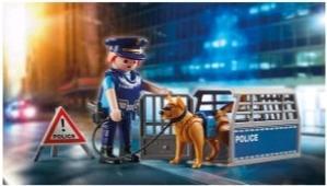 Immagine prodotto Playmobil Posto di blocco della polizia (6878, Playmobil Città d'azione)