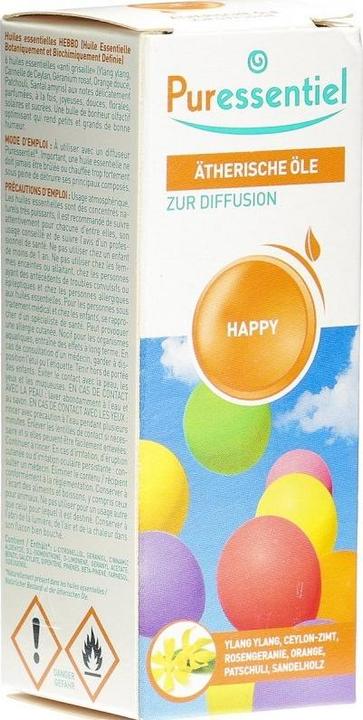Produktbild Puressentiel Duftmischung Happy ätherische Öle zur Diffusion
