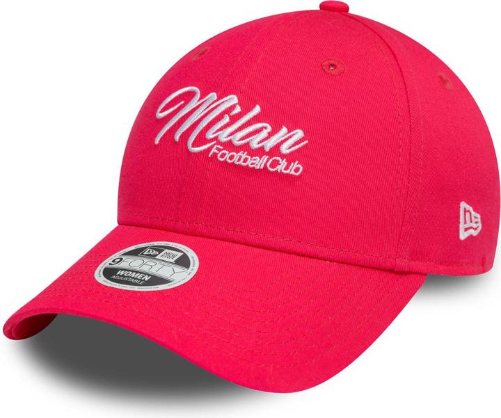 Produktbild New Era 9Forty Damen Cap - AC Mailand Script bright pink