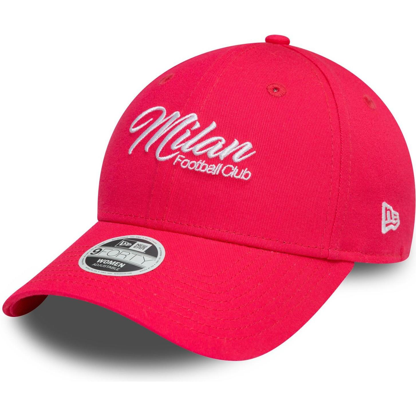 New Era, Damen, Cap, 9Forty Damen Cap - AC Mailand Script bright pink, Pink