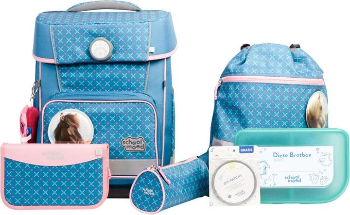 Immagine prodotto School-Mood Set di zaini Champion Pro da 7 pezzi (21.50 l)