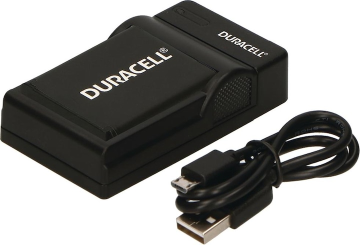 Immagine prodotto Duracell Caricabatterie con cavo USB per DR9963/EN-EL19 (Caricatore)