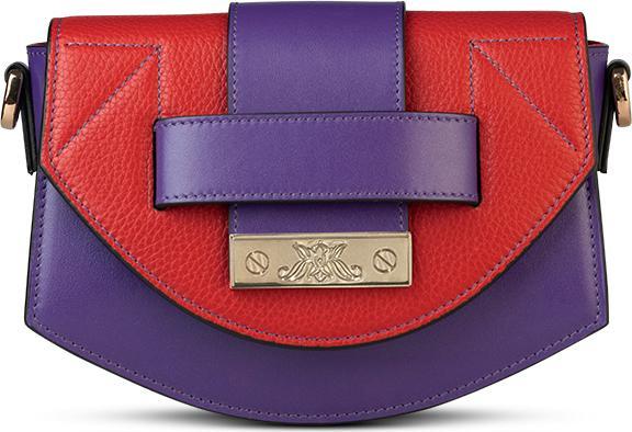 Kilesa ICON shoulder bag small - Color Viola e Rossa