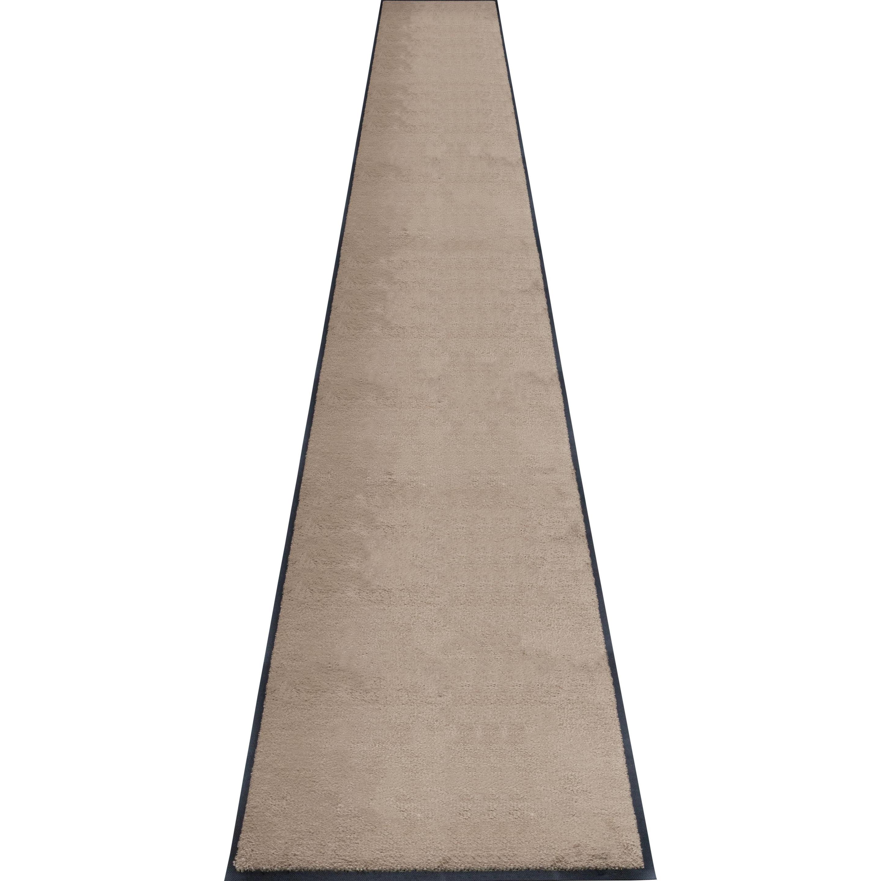 Miltex, Fussmatte, Fussmatte Eazycare Style graubeige 85,0 x 300,0 cm (85 x 300 cm)