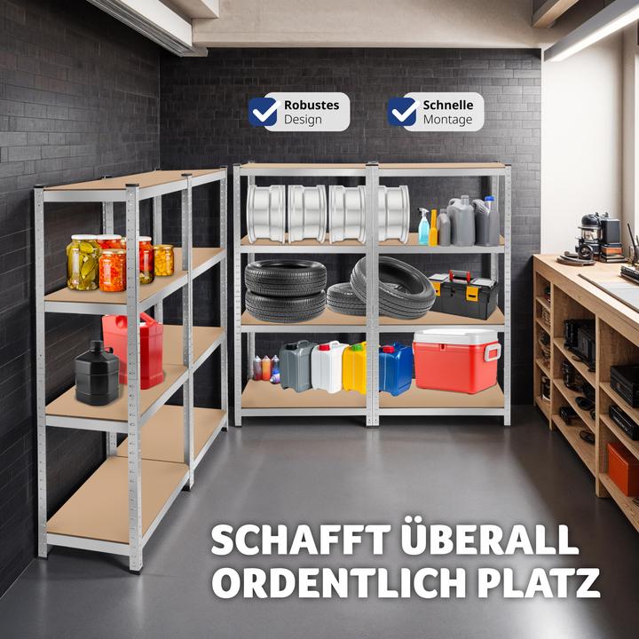 Produktbild tectake Schwerlastregale