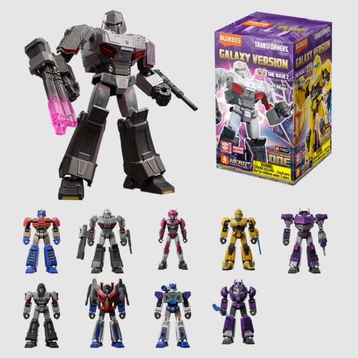 Actual product image Blokees Transformers Galaxy Version 07 One Wave 2 Asst : 9pcs
