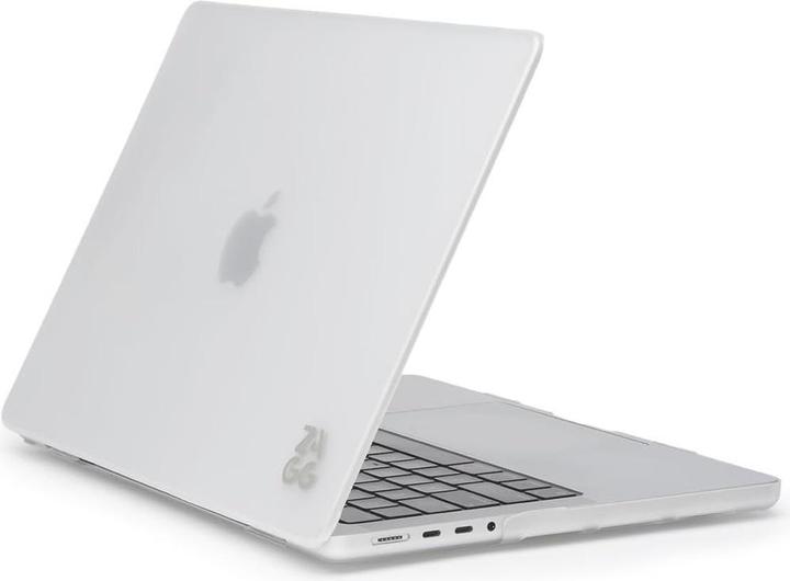 Actual product image Zagg Hard Case Apple Macbook Pro 16 M3/M2/M1 Frosted Clear (16", Apple)