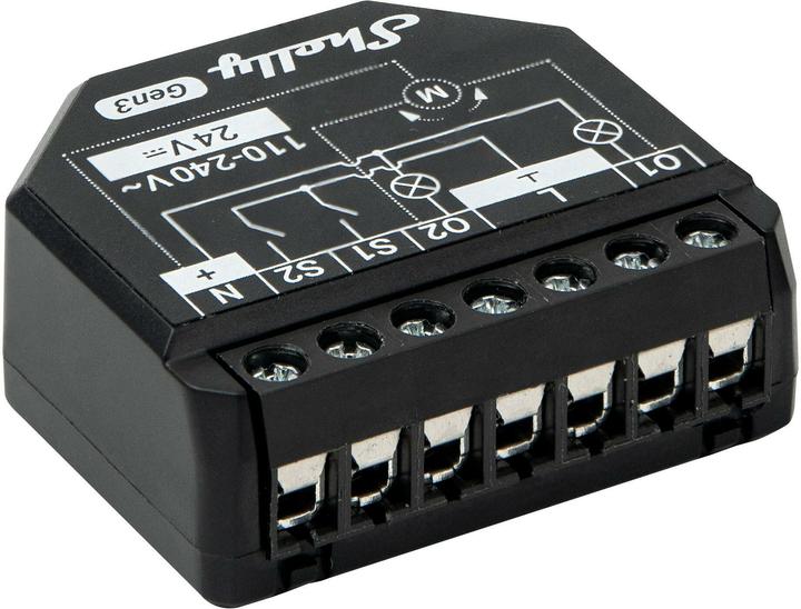 Actual product image Shelly 2PM Gen3 x2 (Switch actuator)