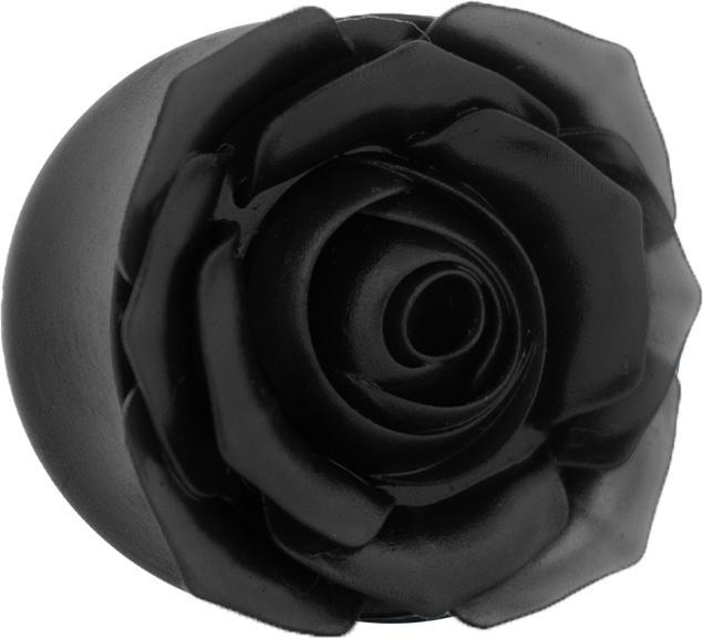 Produktbild Star Piercing Flared Tunnel schwarz Rose (Harz, ohne Messing)