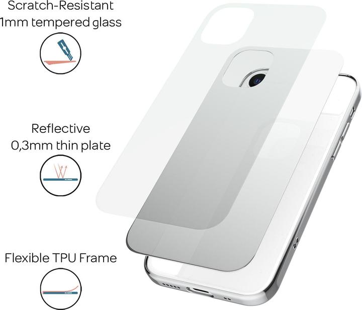 Image du produit Nalia Coque Miroir (Apple iPhone 12 mini)