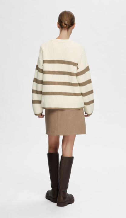 Produktbild Selected Gestreifter Strickpullover (XS)