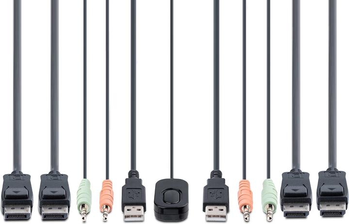 Actual product image StarTech 2-Port KVM Switch